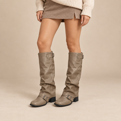 Amélie™ Ruched Buckle Boots